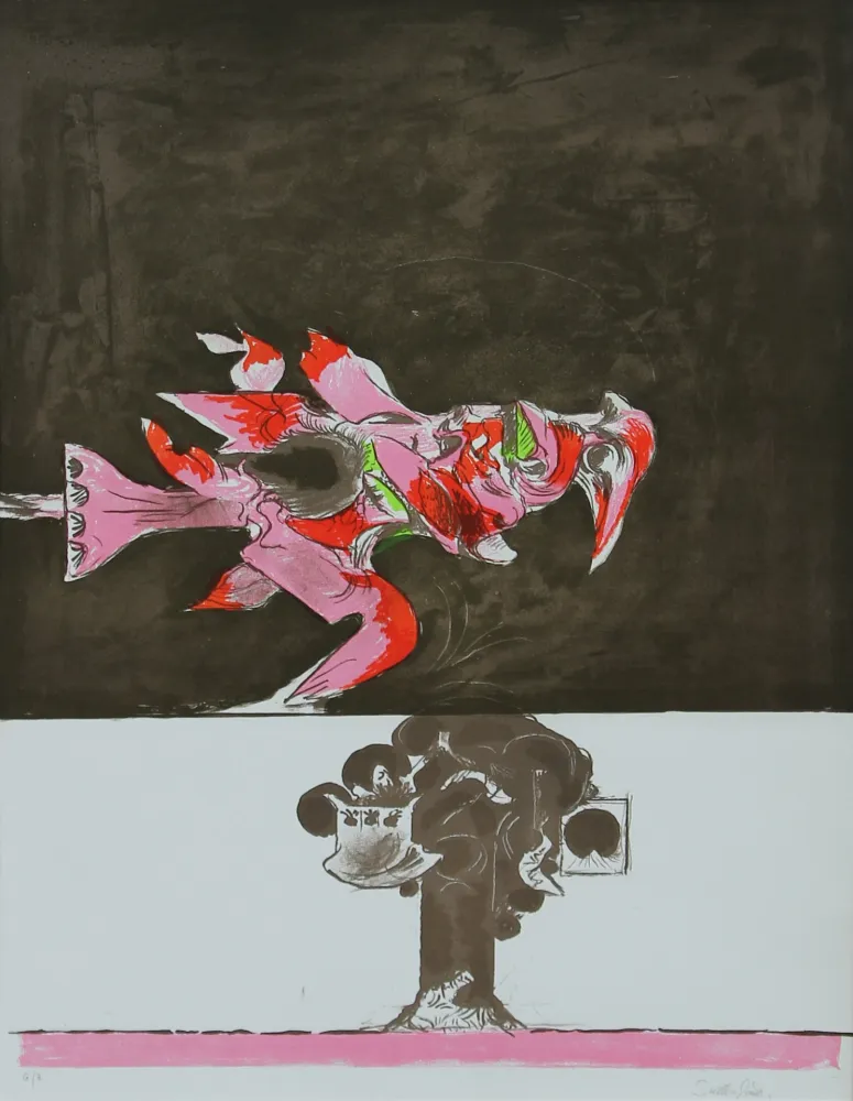 Lithograph Sutherland - SENZA TITOLO