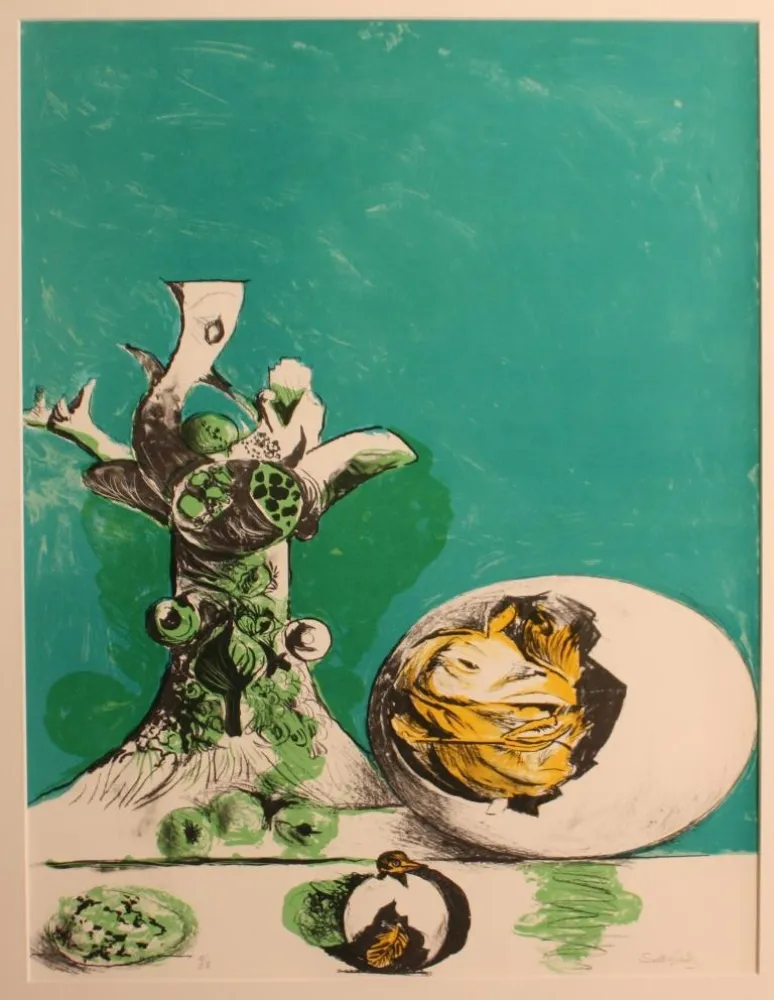 Lithograph Sutherland - SENZA TITOLO