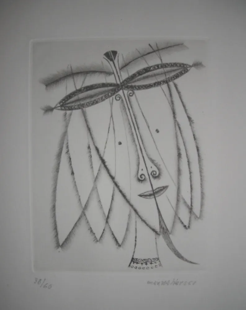 Engraving Svanberg - The international avant garde 2