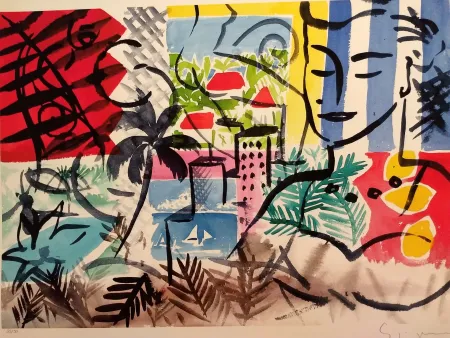 Lithograph Szczesny - Sz