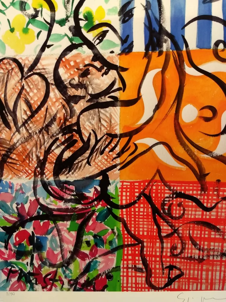 Lithograph Szczesny - Sz