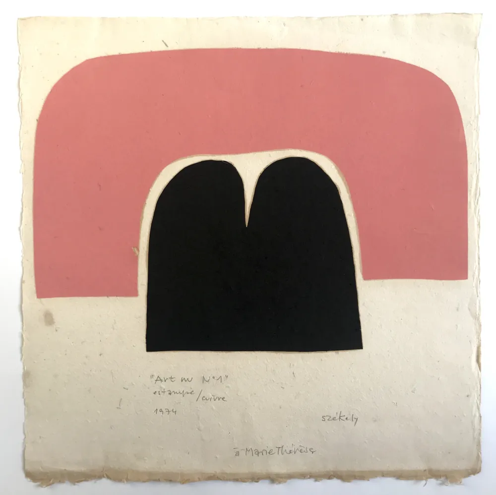 Etching Székely - Art nu n°1