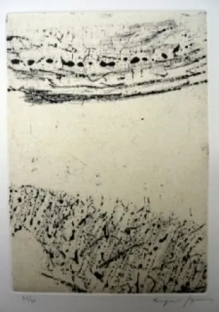 Etching And Aquatint Szenes - Dans le vide qui vient