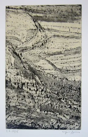 Etching Szenes -  Le monde de l'art n'est pas le monde du pardon