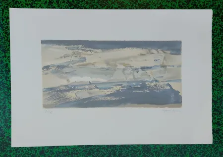 Lithograph Szenes - Plage du nord (1982)