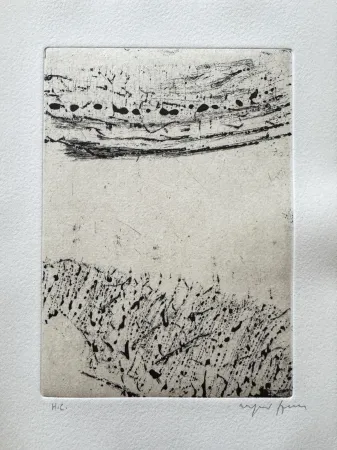 Engraving Szenes - Sans titre, 1976