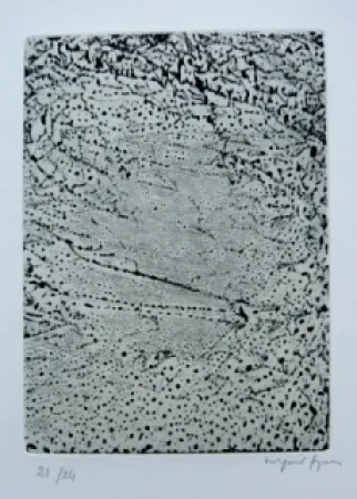 Etching Szenes - Savoir de vulcain 1