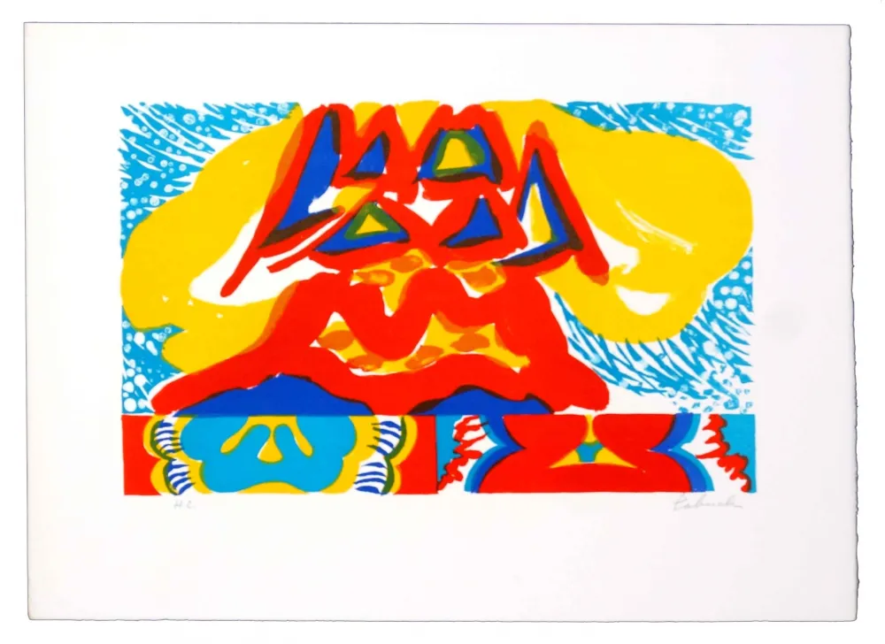 Lithograph Tabuchi - Sans titre