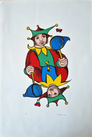 Lithograph Tabusso - Joker