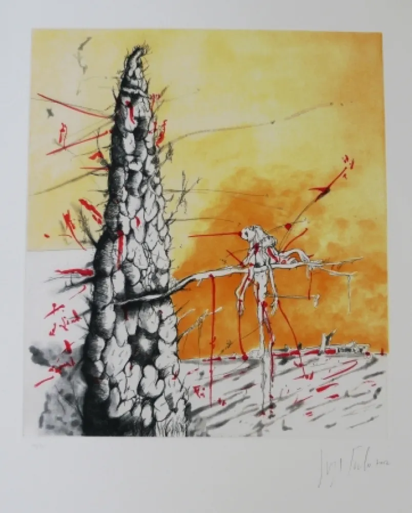 Etching And Aquatint Tacla - Cuarto para dos