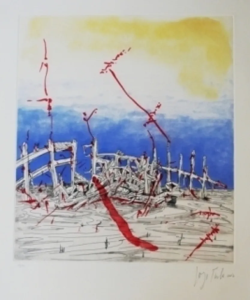 Etching And Aquatint Tacla - La memoria