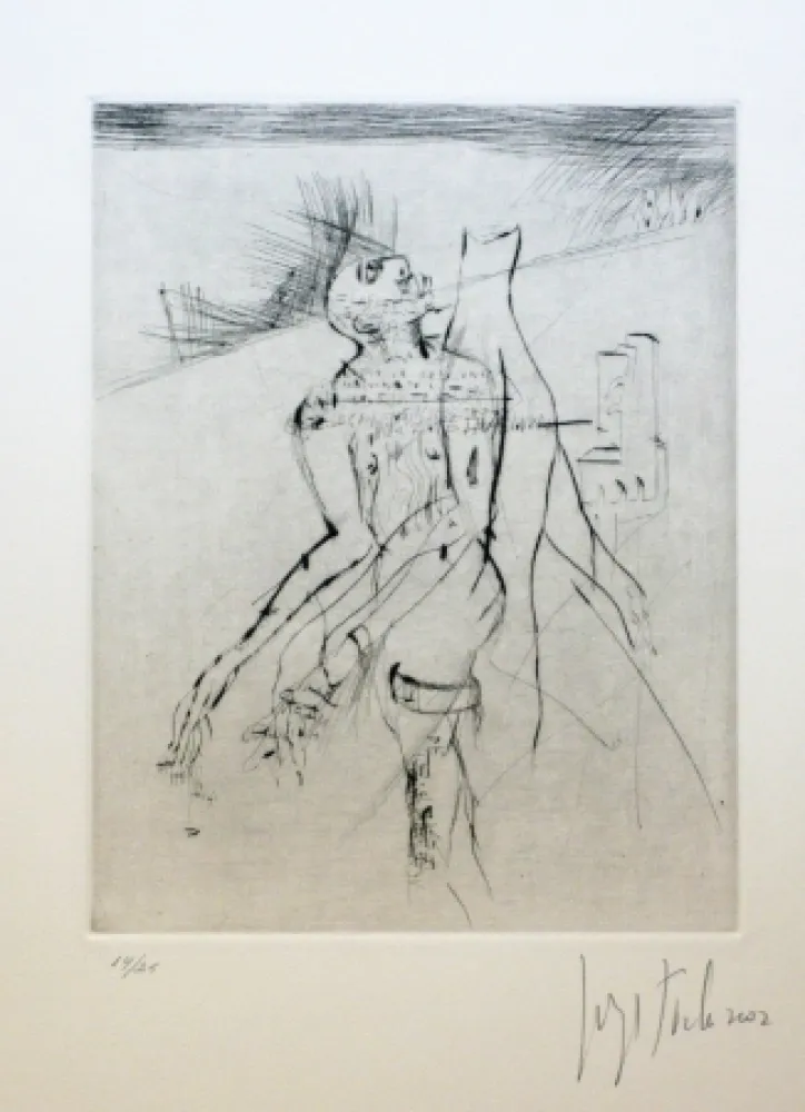 Etching Tacla - Sans titre