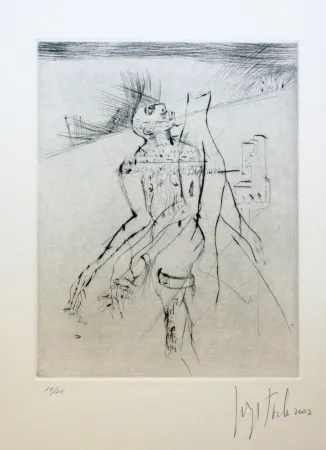 Etching Tacla - Sans titre