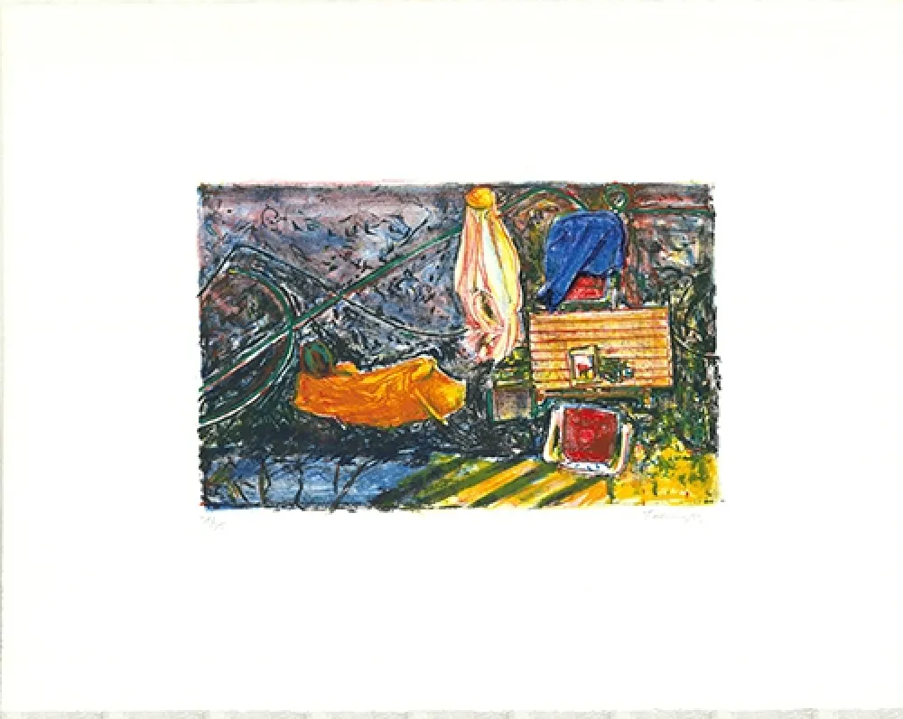 Lithograph Tadeusz - Untitled