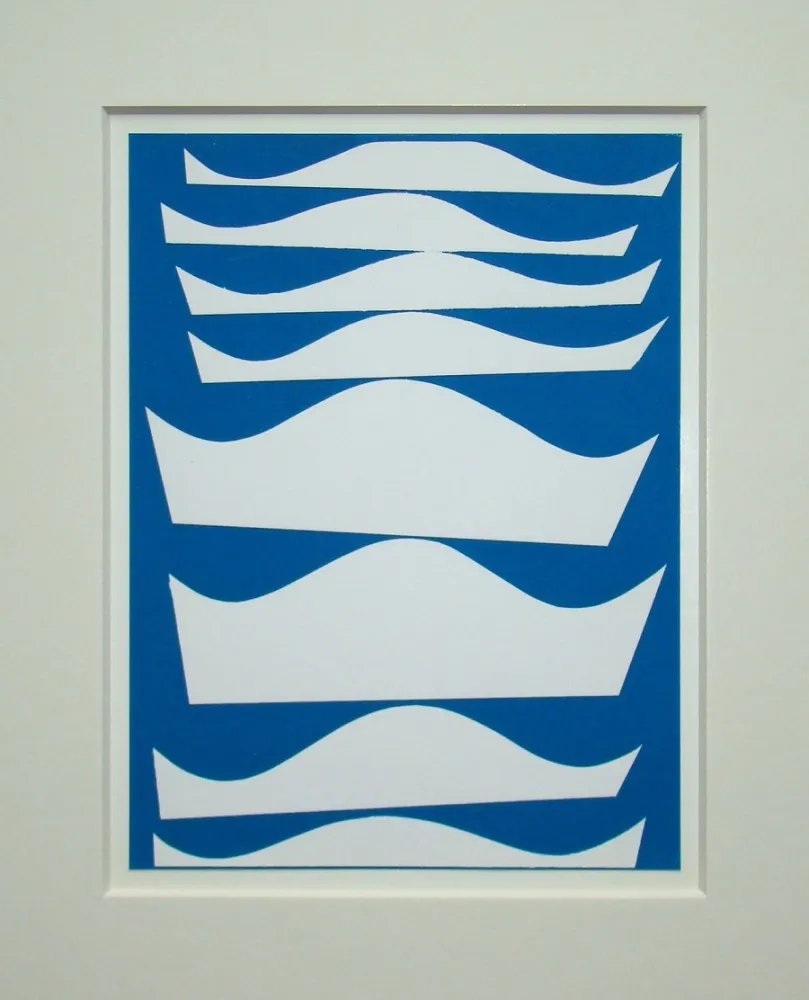 Screenprint Taeuber-Arp - Intervalles, 1934