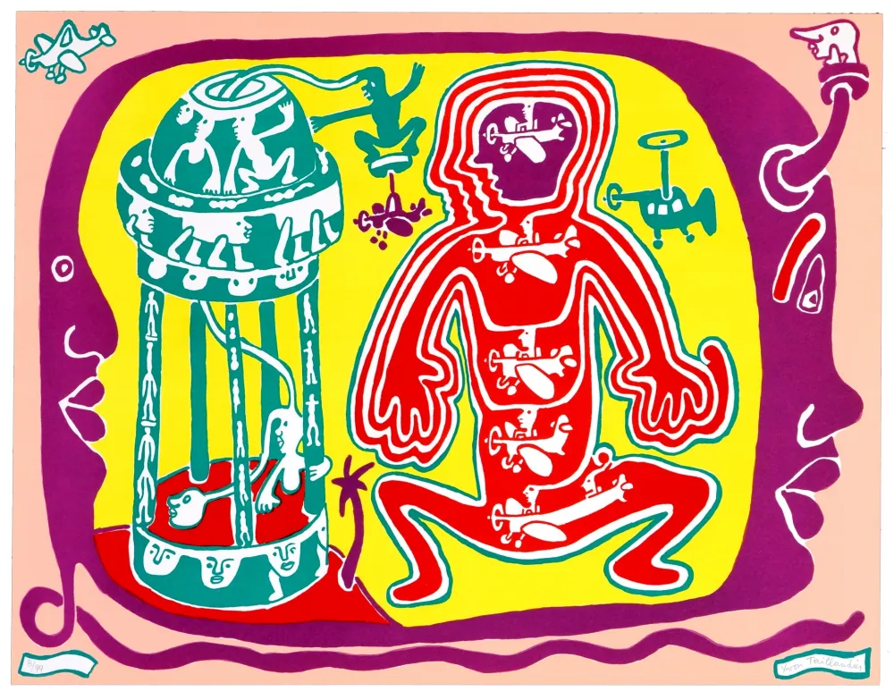 Lithograph Taillandier - Sans tire