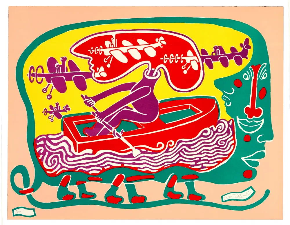 Lithograph Taillandier - Sans tire