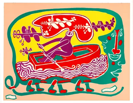 Lithograph Taillandier - Sans tire