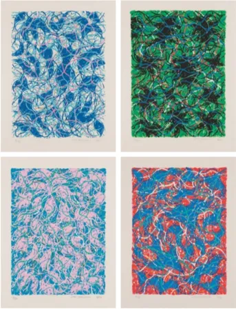 Screenprint Takamatsu - Andromeda B series