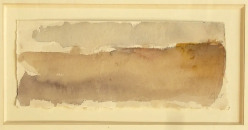 Lithograph Tal Coat - Aquarelle