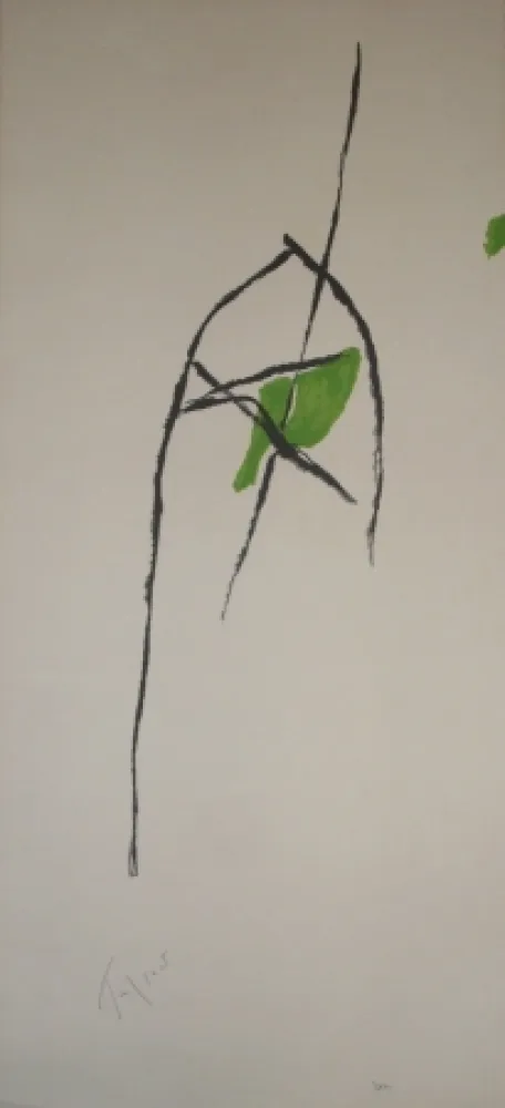 Lithograph Tal Coat - Avant la lettre n°133