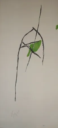 Lithograph Tal Coat - Avant la lettre n°133