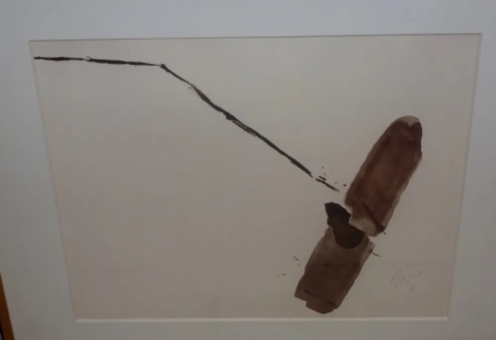 Lithograph Tal Coat - Composition