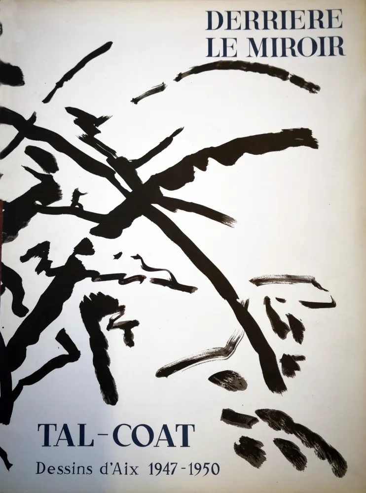 Illustrated Book Tal Coat - Derriere le Miroir n. 120