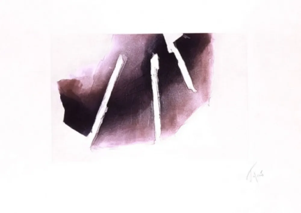 Etching And Aquatint Tal Coat - Et vient la nuit