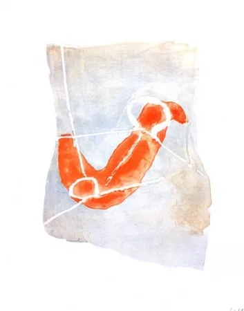 Lithograph Tal Coat - Passant