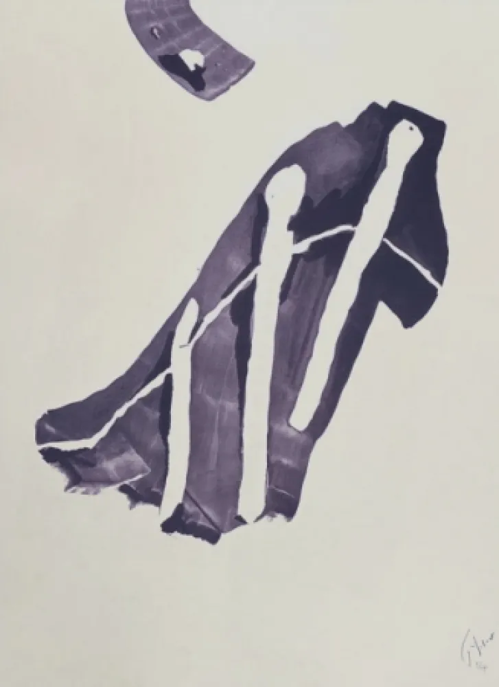 Lithograph Tal Coat - PENCHE