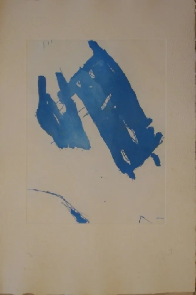 Etching And Aquatint Tal Coat - Planche de l'almanach