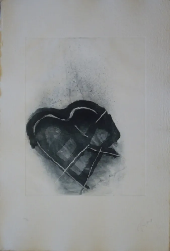 Etching And Aquatint Tal Coat - Planche de l'almanach