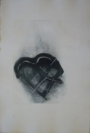 Etching And Aquatint Tal Coat - Planche de l'almanach