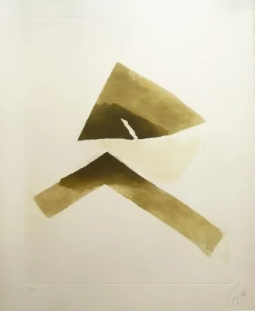 Etching And Aquatint Tal Coat - Se rejoignant