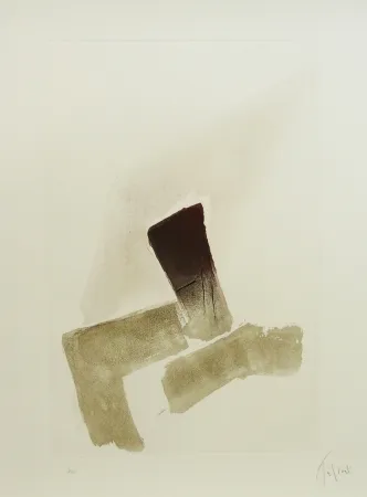 Etching And Aquatint Tal Coat - Telle la hache