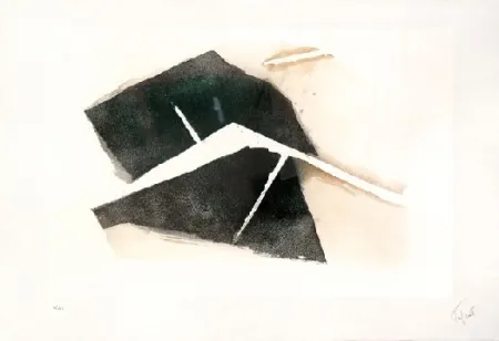 Etching And Aquatint Tal Coat - Terres abreuvées