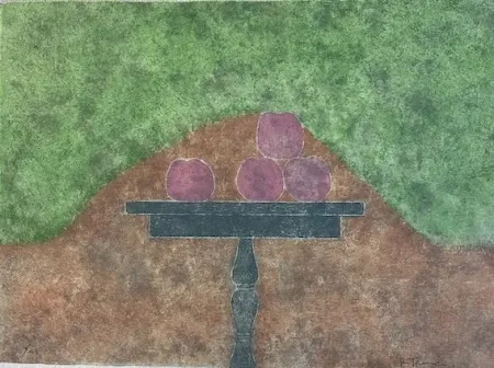 Engraving Tamayo - Bodegón