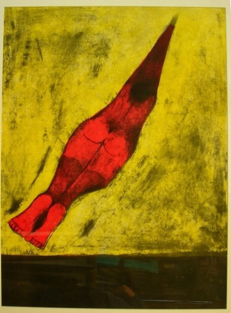 Lithograph Tamayo - LOS SIGNOS EXISTEN