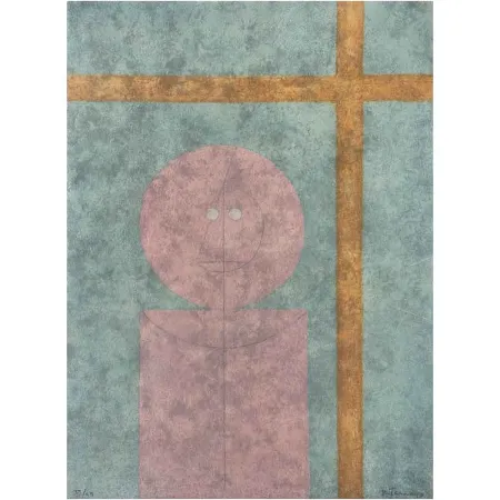 Engraving Tamayo - Personaje en la ventana