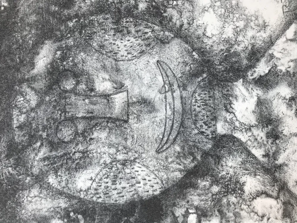 Lithograph Tamayo - TETE