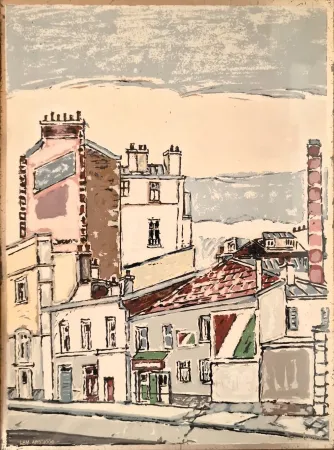 Screenprint Tamburi - Parigi