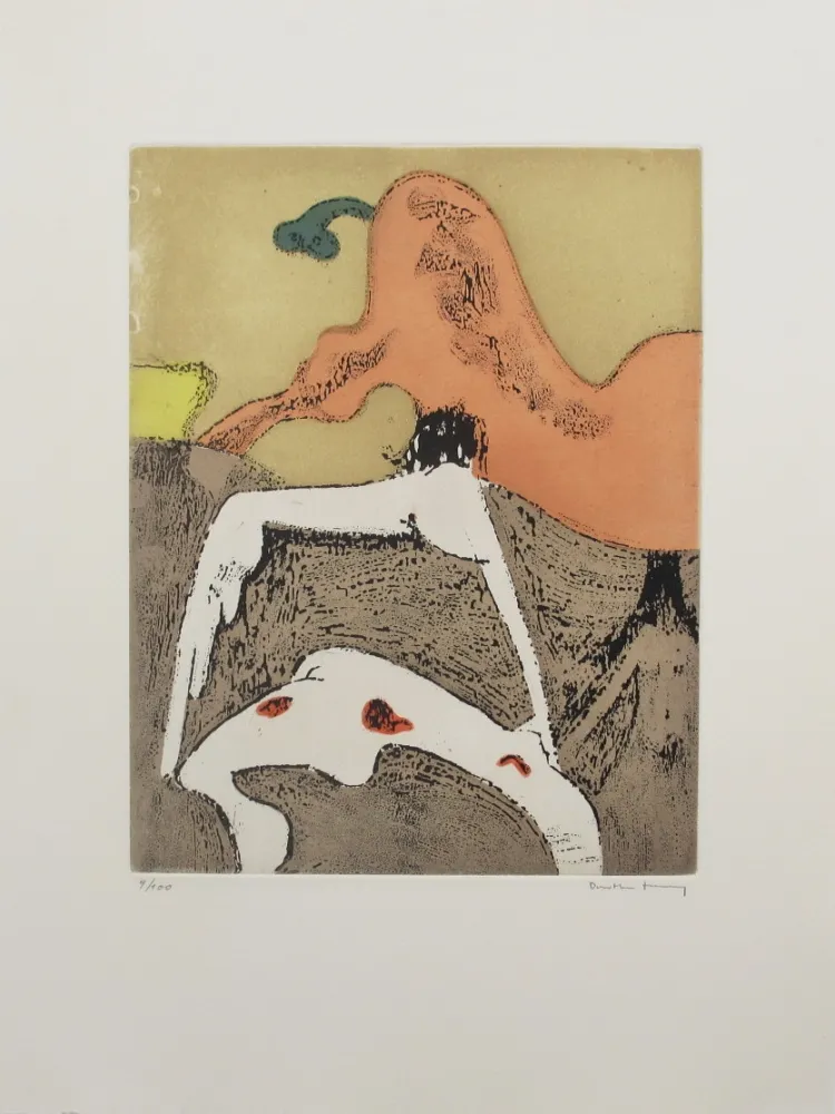 Etching And Aquatint Tanning - Corps et visage