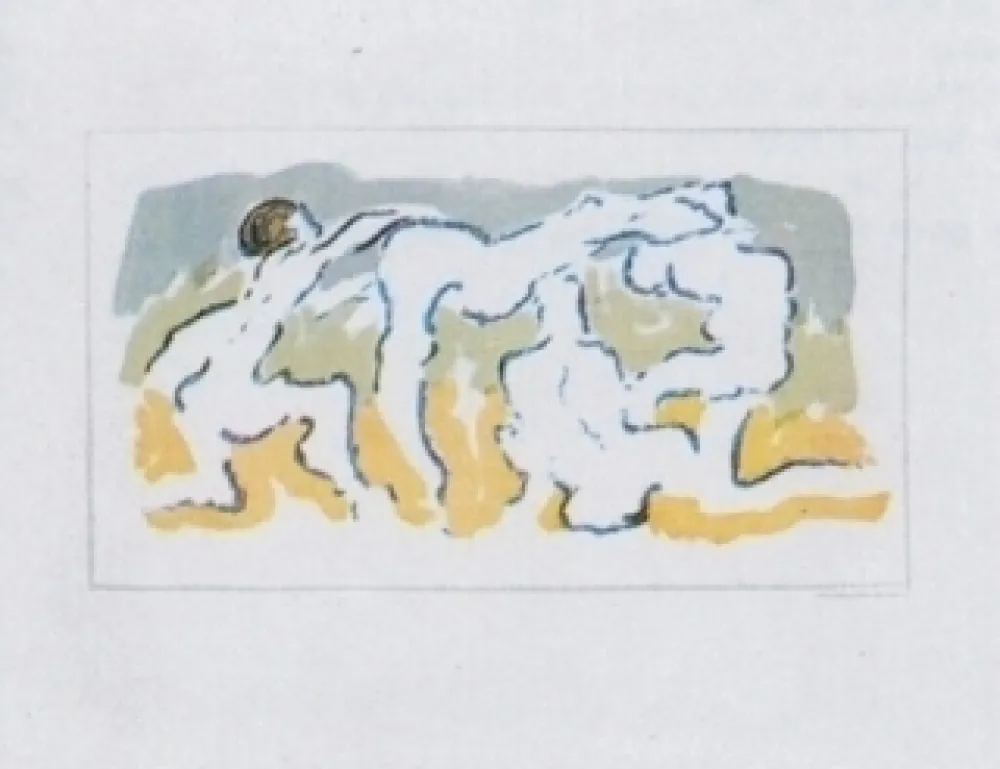 Lithograph Tanning - Hommage à Penrose