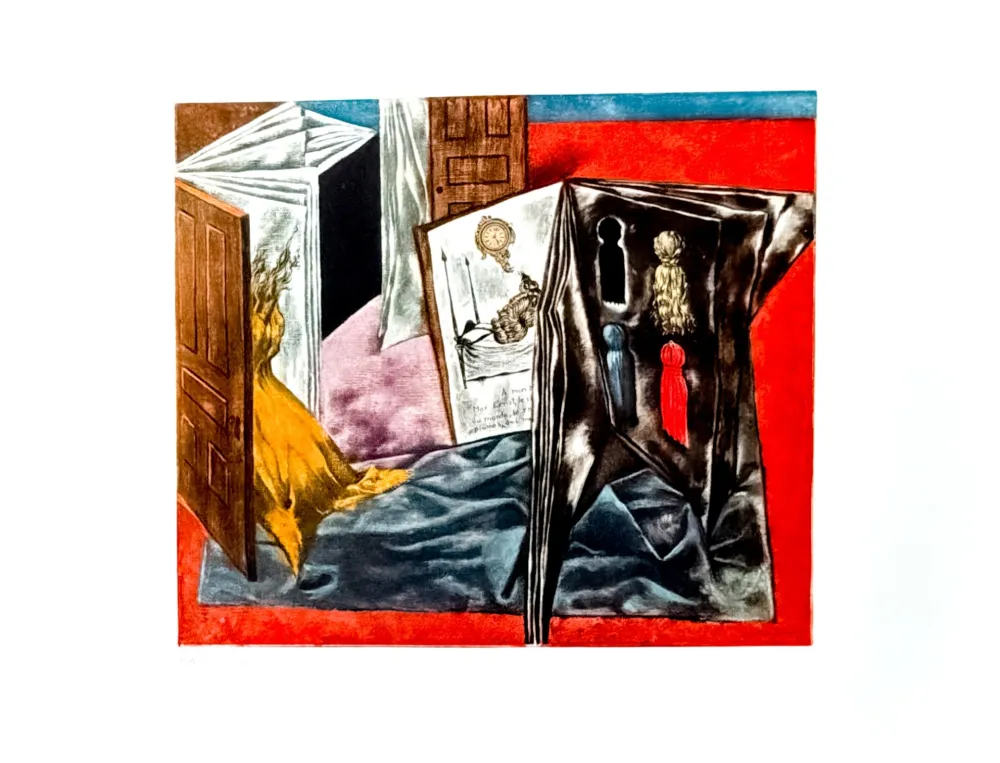 Etching And Aquatint Tanning - Lettre d'Amour
