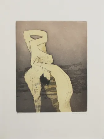 Etching And Aquatint Tanning - Parfois