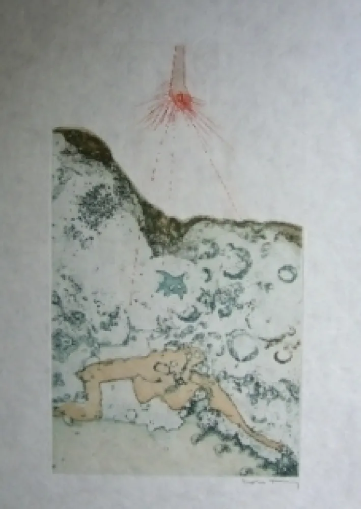 Aquatint Tanning - Sans titre