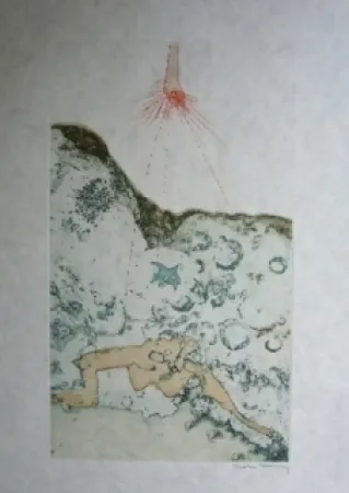 Aquatint Tanning - Sans titre