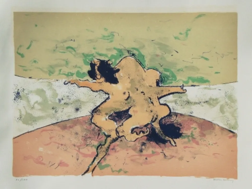 Lithograph Tanning - Trouble in paradise