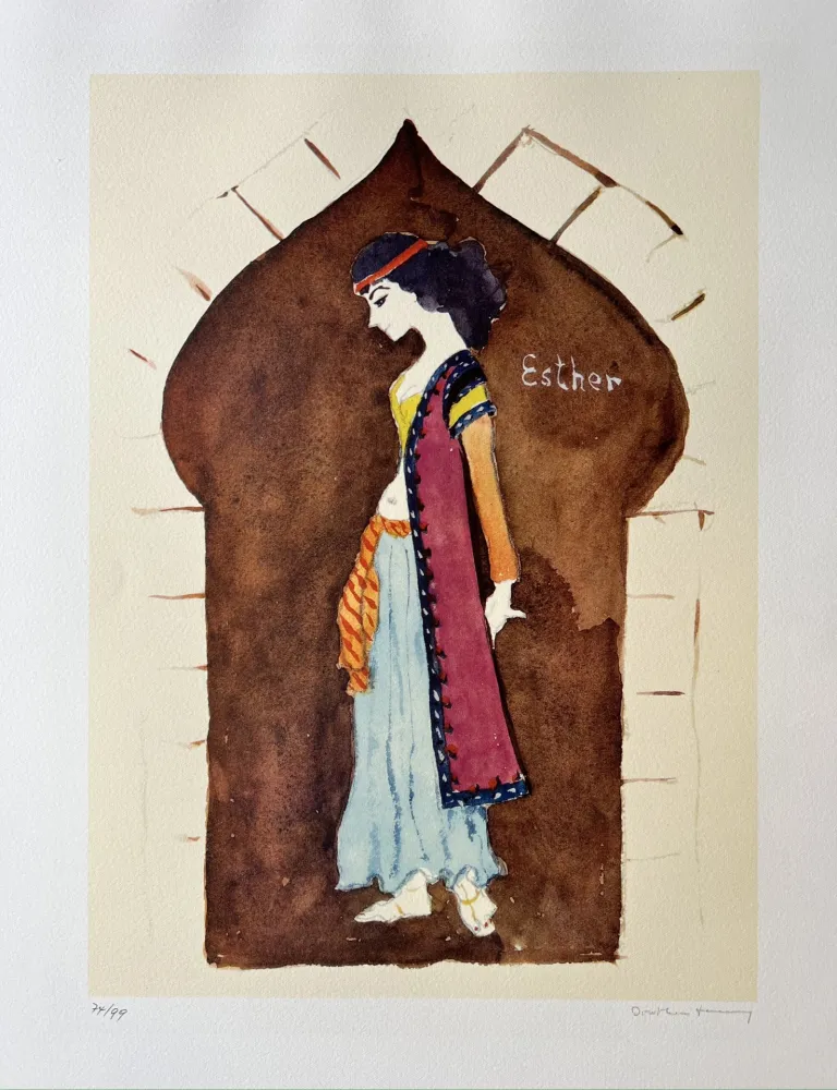 Lithograph Tanning - Untitled 